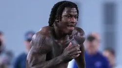 Arvell Reese #8 of the Ohio State Buckeyes