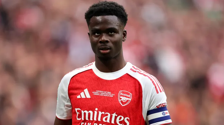 Bukayo Saka of Arsenal