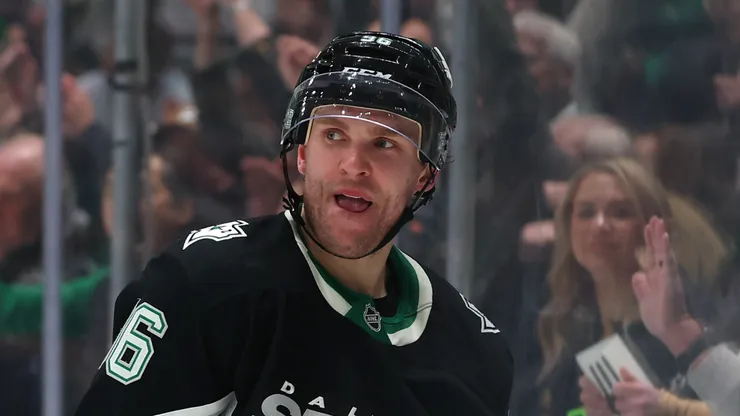 Mikko Rantanen of the Dallas Stars at American Airlines Center.