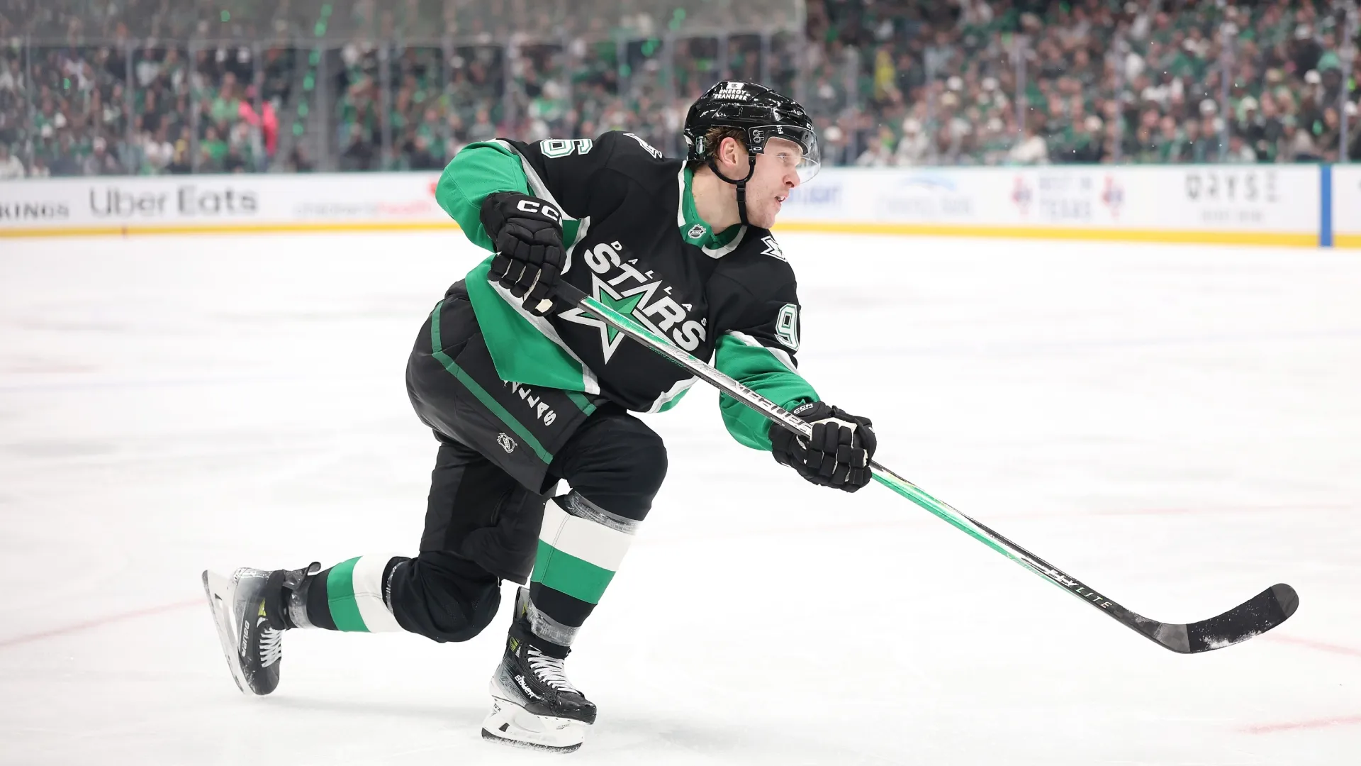 Mikko Rantanen #96 of the Stars