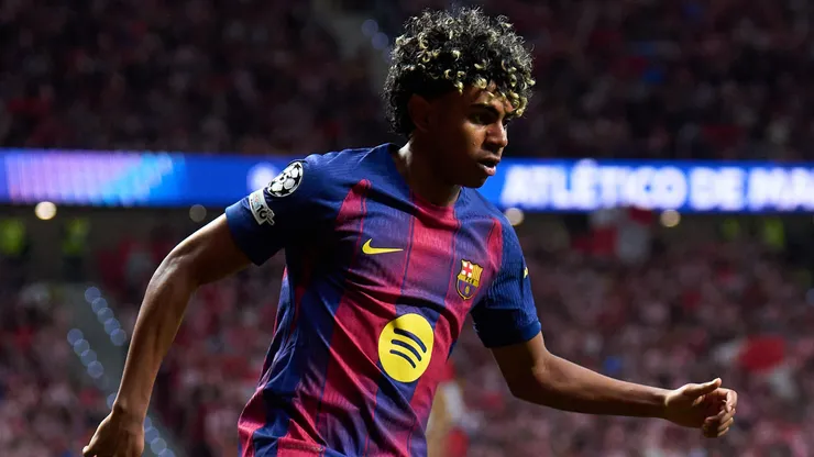 Lamine Yamal of Barcelona