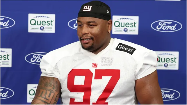 Dexter Lawrence II #97 formerly of the New York Giants