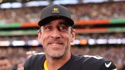 Aaron Rodgers with the Steelers