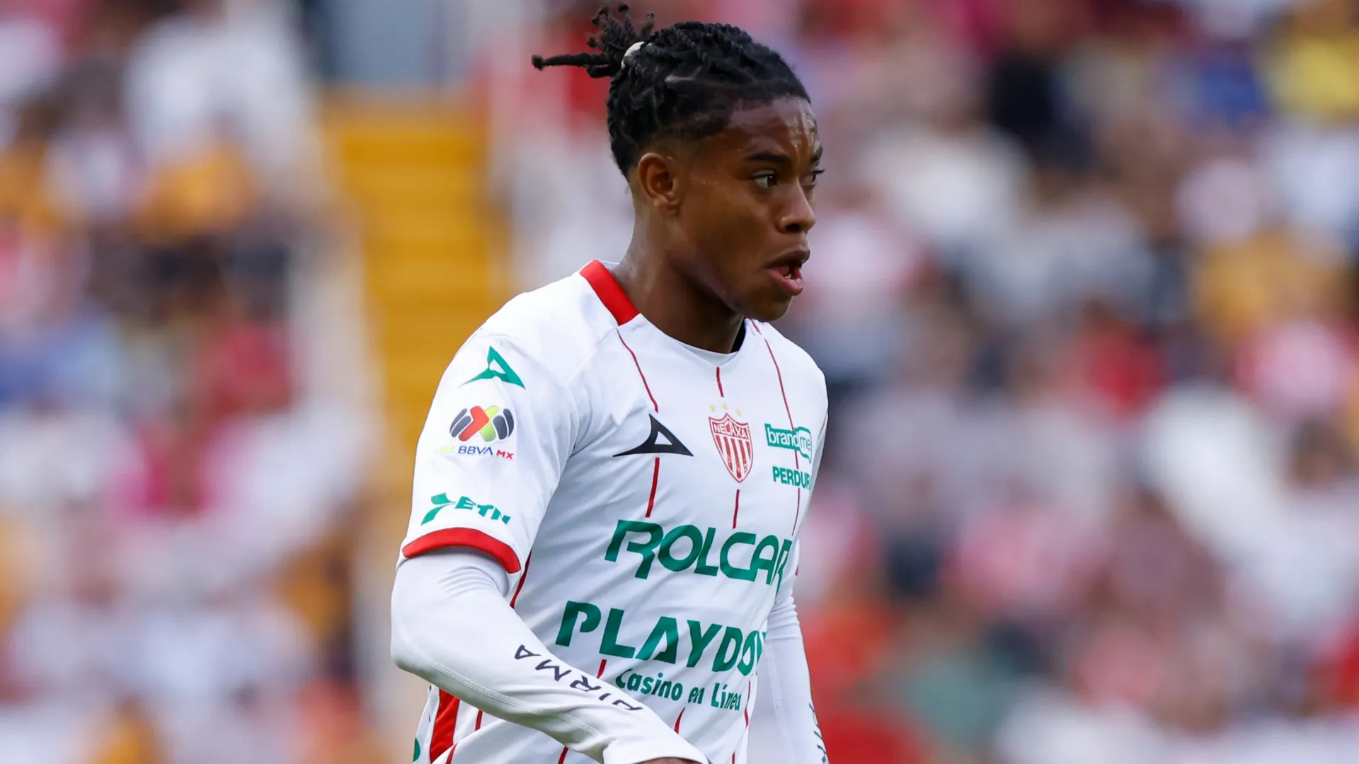 Kevin Ante of Necaxa – Leopoldo Smith/Getty Images