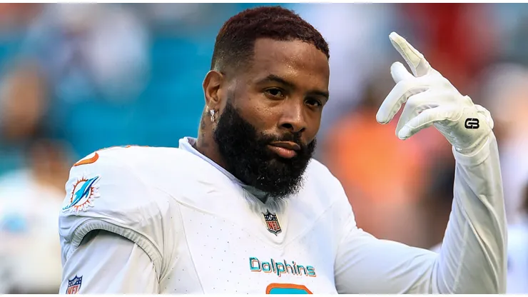 Odell Beckham Jr. #3 of the Miami Dolphins