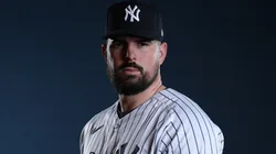 Carlos Rodon #55 of the Yankees poses for a photo during Spring Training.