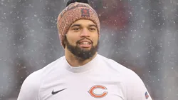 Caleb Williams #18 of the Chicago Bears.
