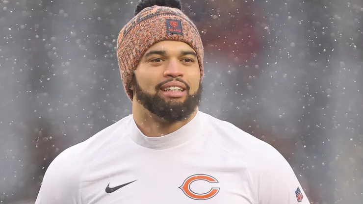 Caleb Williams #18 of the Chicago Bears.