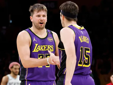 Lakers receive bittersweet news on Doncic, Reaves