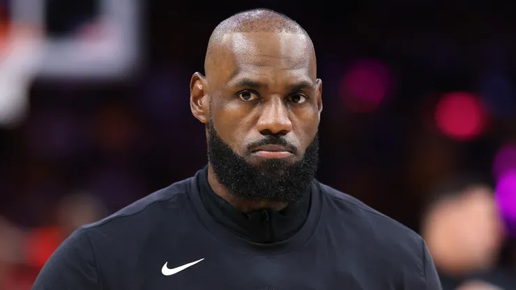 LeBron James of the Los Angeles Lakers.