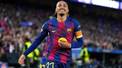 Raphinha during the UEFA Champions League 2025/26 Round of 16 Second Leg match.