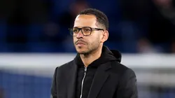 Liam Rosenior after a Chelsea game.