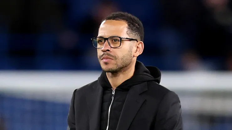 Liam Rosenior after a Chelsea game.