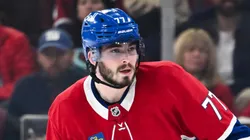 Kirby Dach #77 of the Montreal Canadiens at the Bell Centre