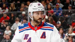 Vincent Trocheck at Prudential Center in Newark, New Jersey.