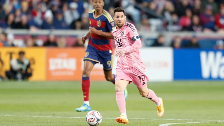 Lionel Messi #10 of Inter Miami CF.
