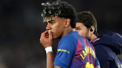 Lamine Yamal of FC Barcelona is substituted with an injury.