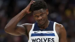 Anthony Edwards #5 of the Minnesota Timberwolves on April 20, 2026.