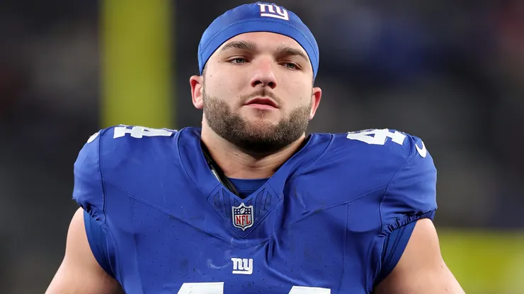 Cam Skattebo #44 of the New York Giants