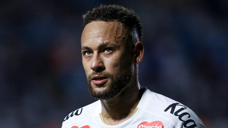 Neymar of Santos.