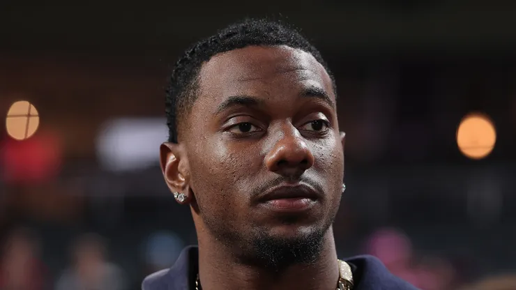 Malik Nabers at Citi Field in New York City.