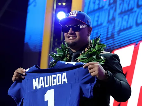 NY Giants’ draft pick Francis Mauigoa promises Jaxson Dart to protect him at all costs