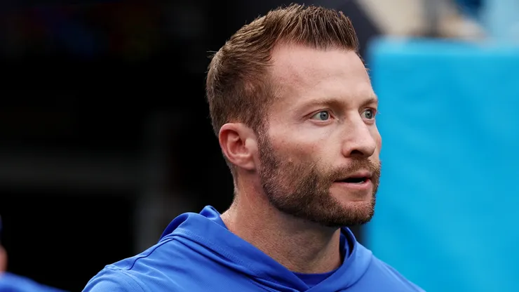 Head coach Sean McVay of the Los Angeles Rams