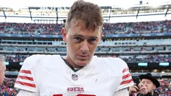 Mac Jones #10 of the San Francisco 49ers