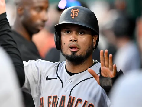 Arraez reacts to controversial slide in Giants-Dodgers game