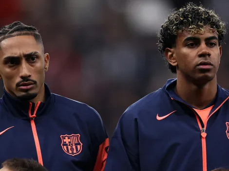 Why are Yamal and Raphinha out vs Getafe today?