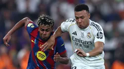 Kylian Mbappe of Real Madrid and Lamine Yamal of FC Barcelona.