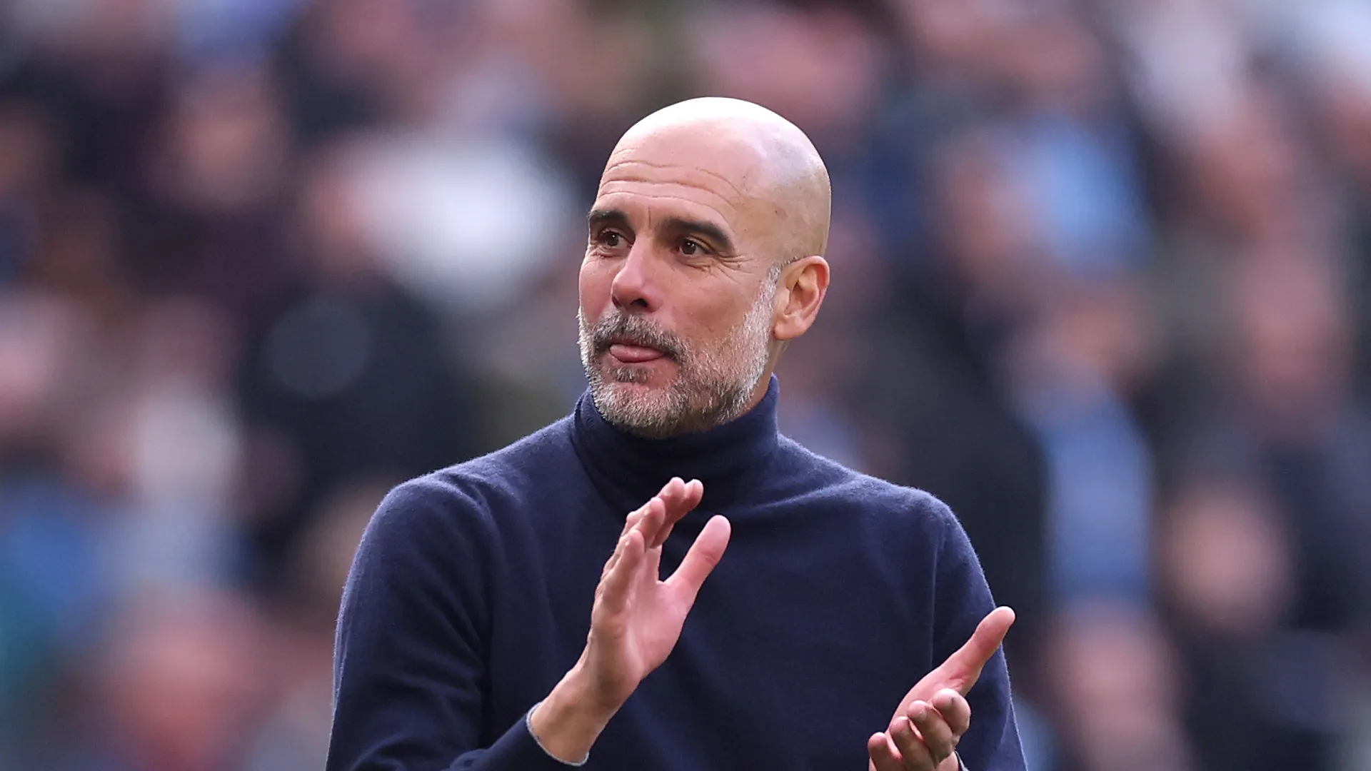Pep Guardiola of Manchester City.