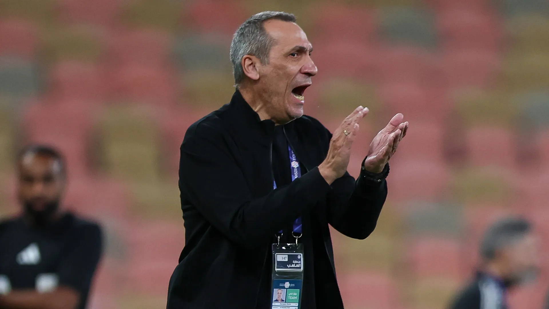 Georgios Donis during a Al Khaleej match.