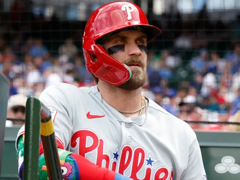 Bryce Harper reacts as Phillies’ skid continues