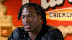 Arvell Reese of the New York Giants