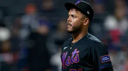 Freddy Peralta #51 of the New York Mets.