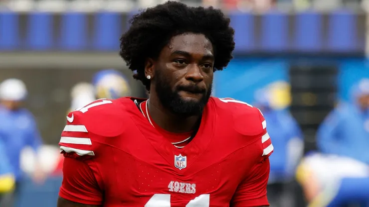 Wide receiver Brandon Aiyuk #11 of the San Francisco 49ers