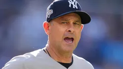 Aaron Boone manager New York Yankees.