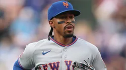 Francisco Lindor #12 of the New York Mets.