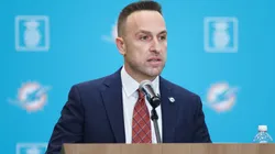 Miami Dolphins head coach Jeff Hafley