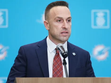 Dolphins HC Jeff Hafley justifies picking Kadyn Proctor in the first round of the 2026 NFL Draft