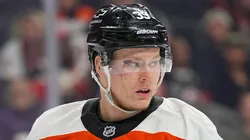 Matvei Michkov #39 of the Philadelphia Flyers