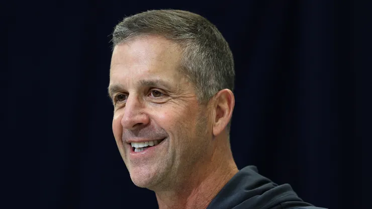John Harbaugh head coach of the New York Giants