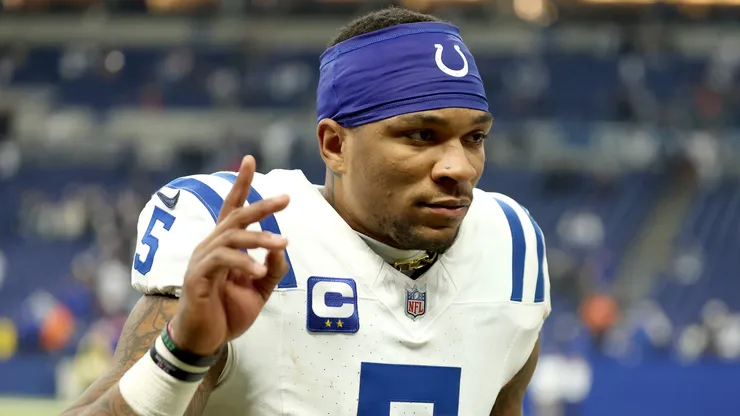Anthony Richardson #5 of the Indianapolis Colts