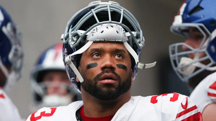 Russell Wilson during his time with the New York Giants
