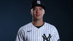 Anthony Volpe #11 of the Yankees poses for a photo.