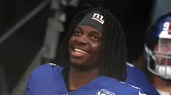 Deonte Banks #3 of the New York Giants at MetLife Stadium