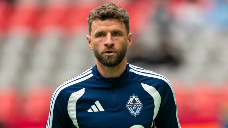 Thomas Muller #13 of the Vancouver Whitecaps.