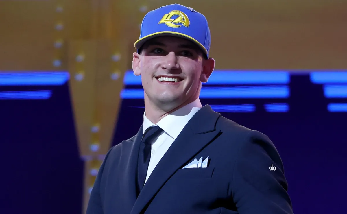 Ty Simpson’s arrival with Sean McVay’s Rams seemed all but set ahead of the NFL Draft