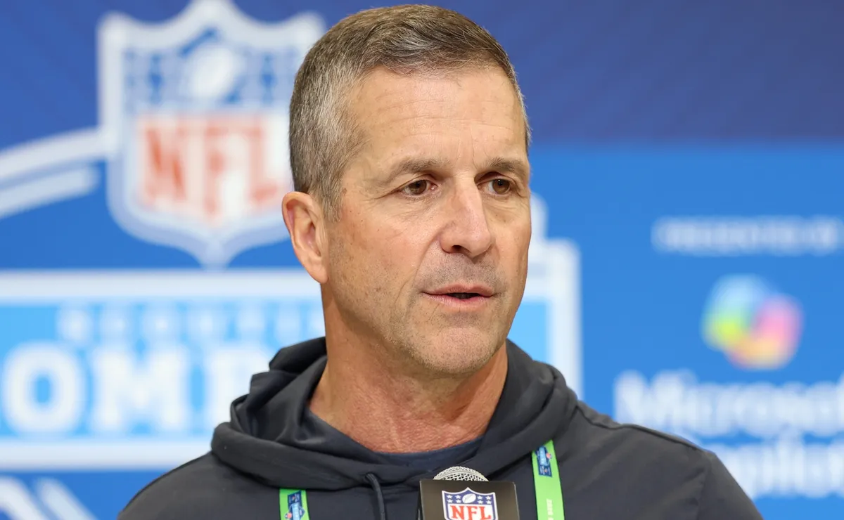 NY Giants still have unfinished business at the defensive tackle position, according to John Harbaugh